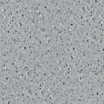 Кварц-виниловая плитка Fargo Stone LVT Терраццо Холодный 6949-1 фаска 